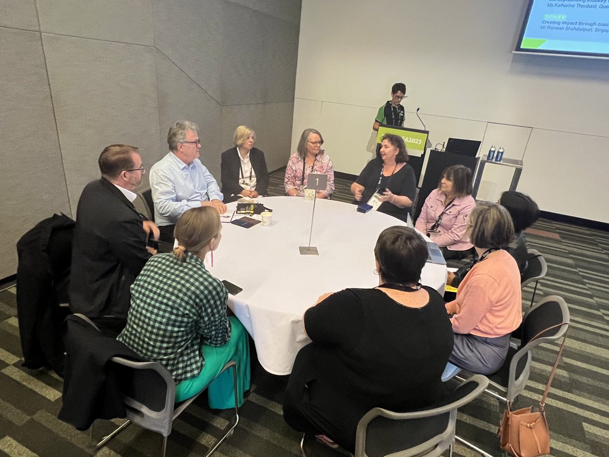 Discussing safety for students with disabilities sharing information with industry with David Exkstein ⁦@herdsa_conf⁩