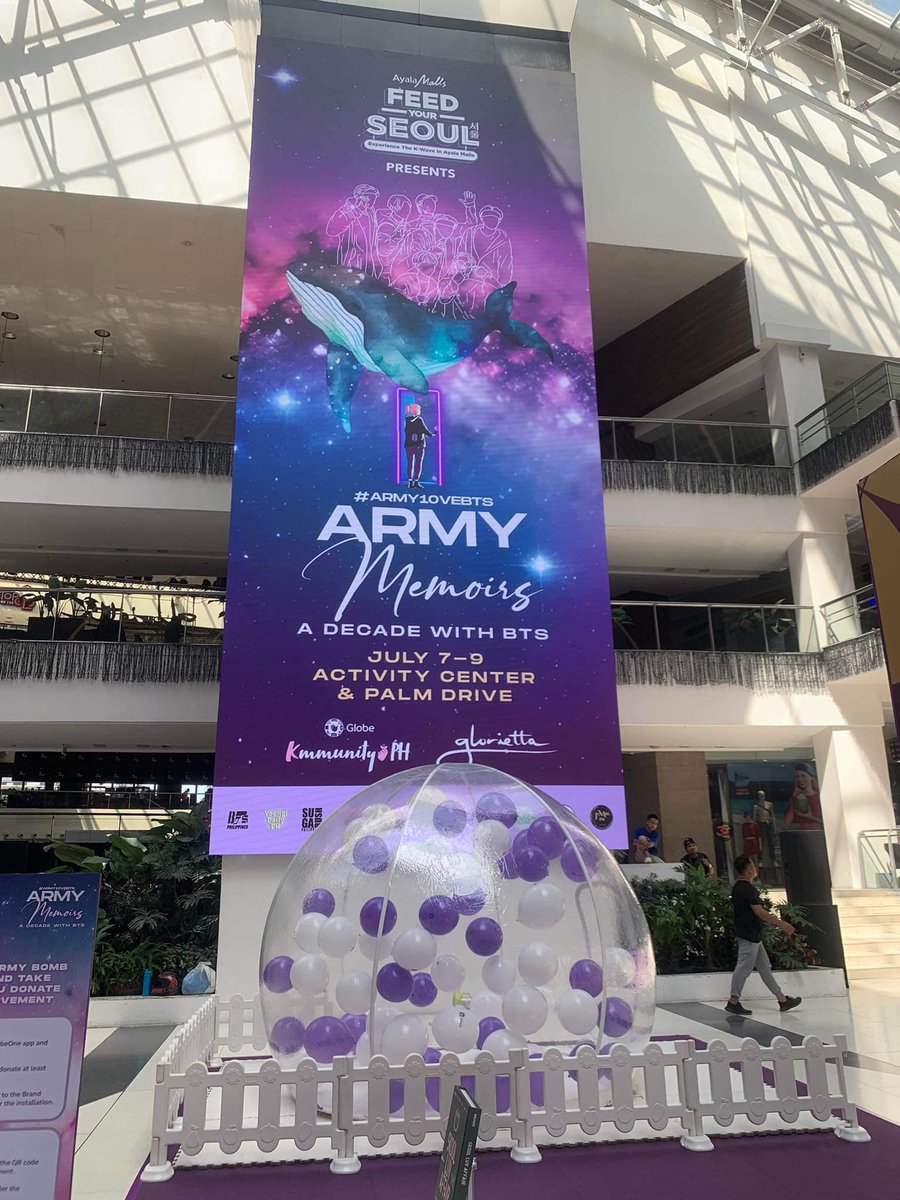 captivate_jimin's tweet image. [HAPPENING NOW]

Donate, Capture, Illuminate: Embrace the Army Bomb Experience with HAPAG✨

Dive into a Decade of Army Memoirs, Unfolded at @Ayala Malls Glorietta by donating to the HAPAG Movement you can witness this ARMY BOMB installation for FREE.

#ARMY10VEBTS