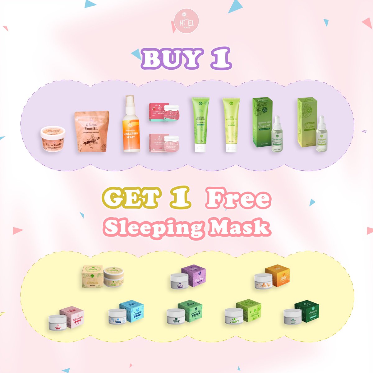 HielBeauty's tweet photo. Order Produk apapun hari ini pasti Free Gift Produk Hiel Beauty atau @elmolaskin yaa🥰❤️
https://t.co/TOQoUi9XUd https://t.co/iEOX60aPuM