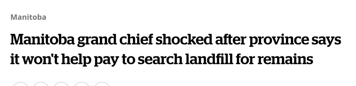 It striking which human remains Canadian governments are willing to pay to recover and which to abandon.