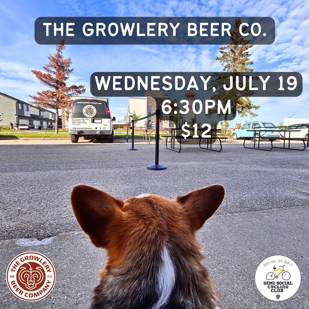 Briefly forgot we had twitter but ANYWAY come hang at @GrowleryBeer on July 19!