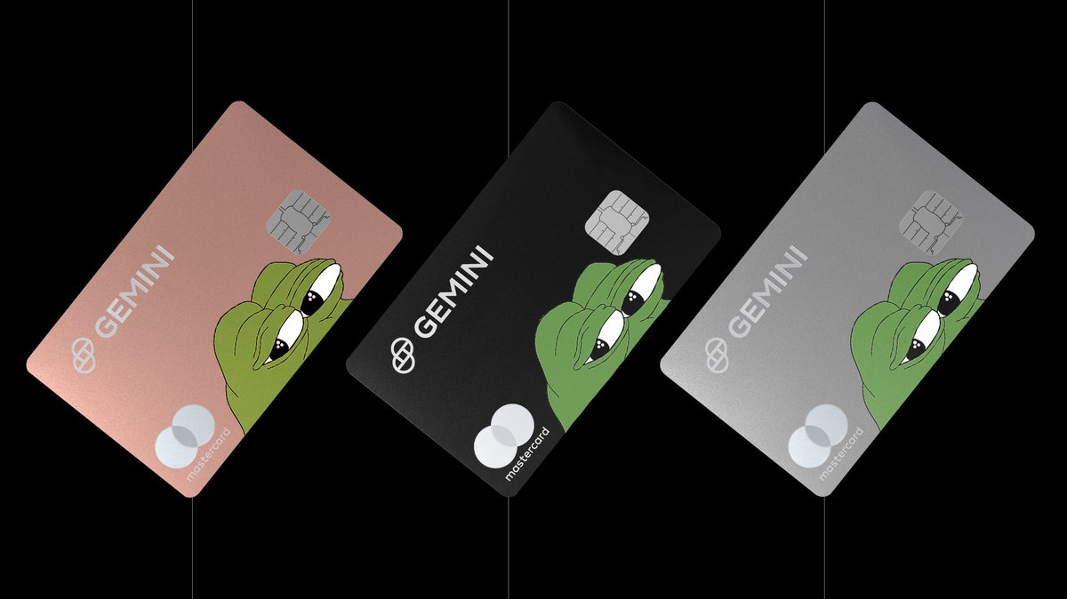 gflooff's tweet photo. @Gemini Just two simple design ideas for a $pepe card #pepearmy #SwapForPepe https://t.co/byeg78ypmw