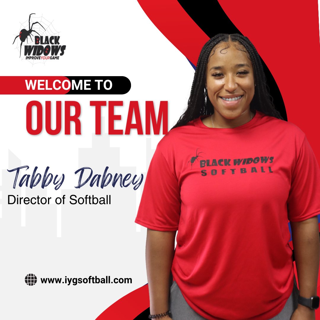 iygsoftball's tweet photo. Please help us welcome @TabbyDabney as the Director of Softball at IYG. She brings an unbelievable amount of expertise to the program. Her list of softball accomplishments is endless. That and her love of teaching the game made her the perfect fit! #softball #travelsoftball #RVA https://t.co/CretRt3Bbq