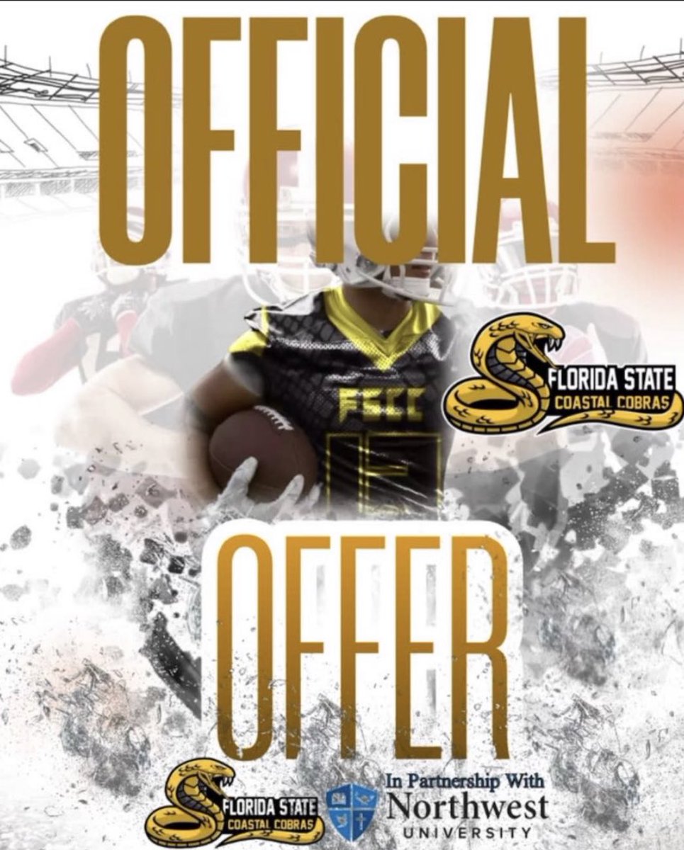 Blessed to receive an offer from <a href="/FsccCobras/">FSCC Cobras</a> !!
<a href="/coachpepe3369/">coach pepe bayonne</a> <a href="/coachvpaschal/">Van Paschal</a> <a href="/HeberFootball/">Heber Springs Football</a> <a href="/ARPrepSports/">Arkansas Prep Sports</a> <a href="/PrepRedzoneAR/">Prep Redzone Arkansas</a> <a href="/tctabler/">PrepRedZoneTom Tabler</a> <a href="/SBLiveARK/">Arkansas High School On SI</a> <a href="/HootensARFBall/">HootensARFootball</a> <a href="/RRainwater1037/">Randy Rainwater</a> <a href="/MacCorleone74/">Rion (Ree-un) Young</a> <a href="/ArRecruitingGuy/">Richard Davenport</a> <a href="/RocketFoot4/">Wihan van der Riet - ProForm Kicking Coach</a>