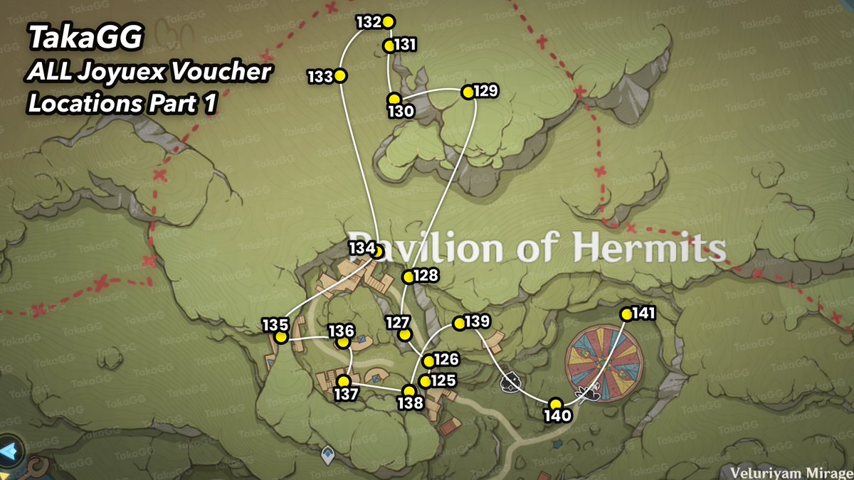 🎟️ JOYEUX VOUCHER HUNT ROUTE (PART 2) 

We can get up to a total of 220 vouchers after completing 2nd part of the Secret Summer Paradise event in #GenshinImpact 3.8

🔴 Video Guide: takagg.com/voucher2