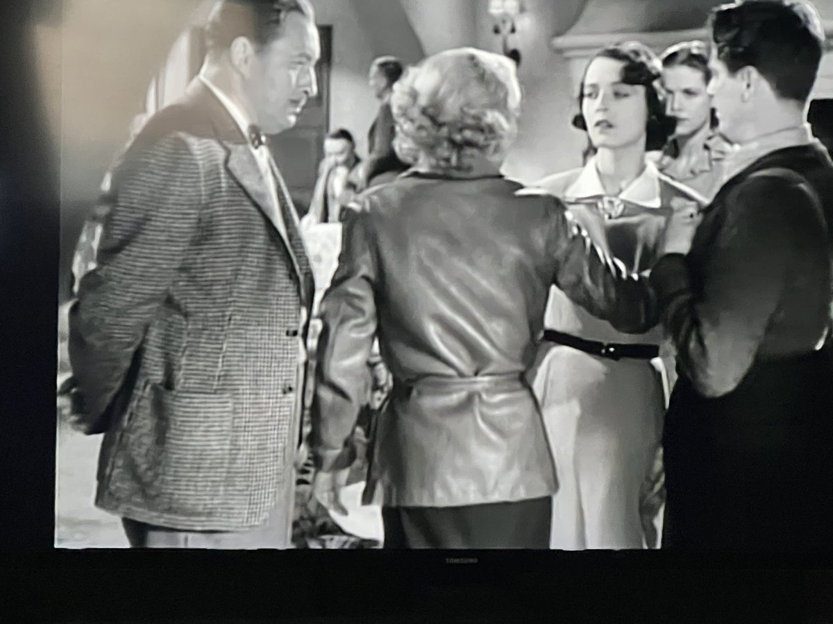 Condimentgrrl's tweet photo. I’m digging Judy’s leather coat  #TCMParty #AbsoluteQuiet https://t.co/wm6XQt1ziQ