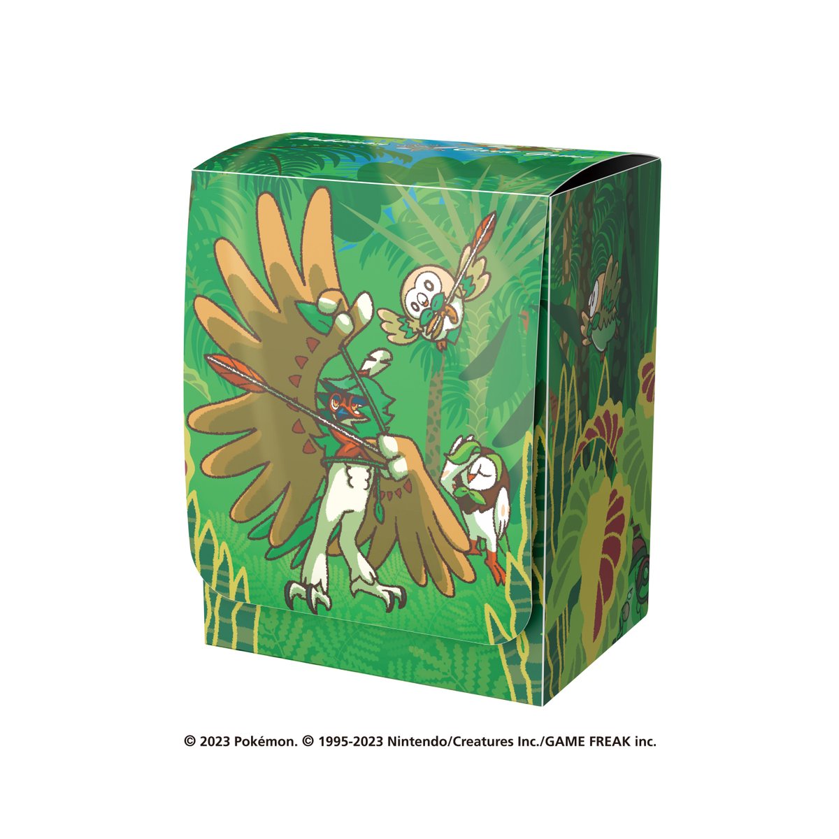 sumiyoshikizuki's tweet image. 「進化の軌跡 ジュナイパー」のカードサプライの
イラストを描かせて頂きました！
よろしくお願い致します。
#ポケモンカードゲーム  #pokemoncardgame