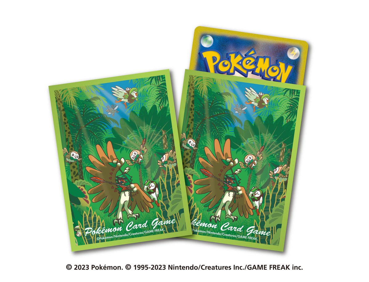 sumiyoshikizuki's tweet image. 「進化の軌跡 ジュナイパー」のカードサプライの
イラストを描かせて頂きました！
よろしくお願い致します。
#ポケモンカードゲーム  #pokemoncardgame