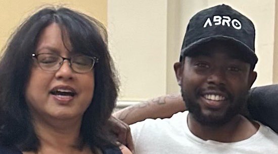 NinaAhmadPHL's tweet photo. Thanks @antbrownent for the opportunity to meet and listen to young Philadelphians making good choices. Their insightful reflections about the mayhem in our streets will guide me in policy making in the future. #PromiseOfPhiladelphia #HealthyPhillyForAStrongerFuture https://t.co/W57v2kGSCU
