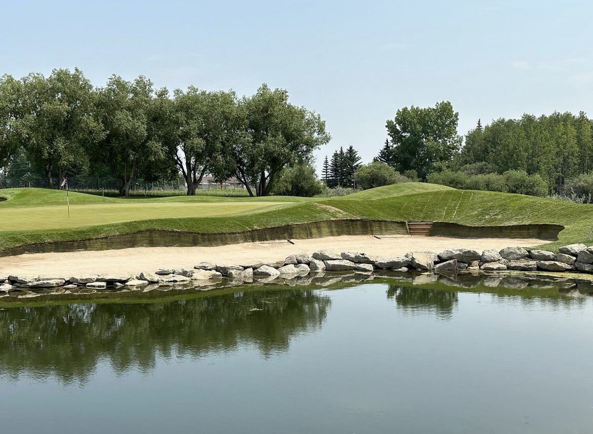 Happy to have this baby completed here <a href="/CarnmoneyGolf/">Carnmoney Golf Club</a>.  Definitely catches your attention.