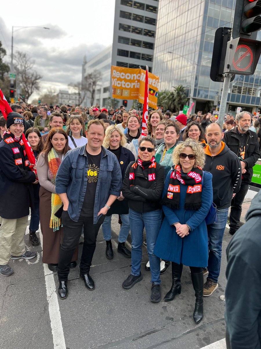 Union solidarity at the NAIDOC march.

#NAIDOC2023