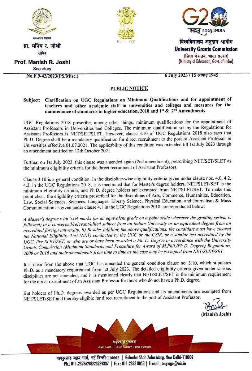 NTA UGC NET tweet media