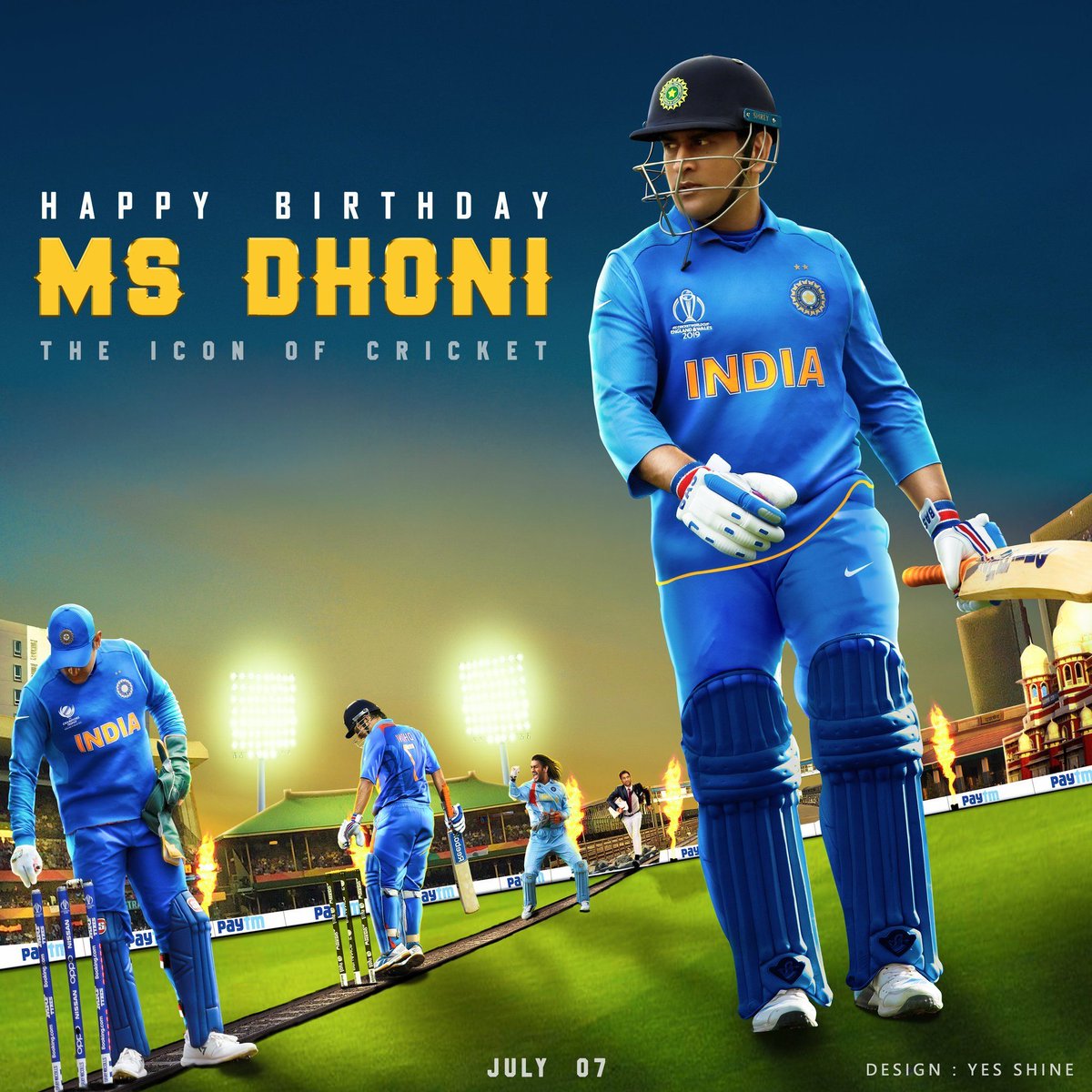 SayanDa73442070's tweet photo. #MSDhoni
#msdbirthday https://t.co/N5OW4FJ9b7