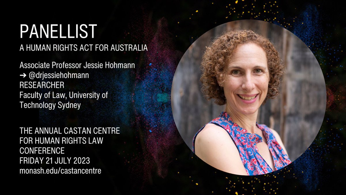 CastanCentre's tweet image. International #righttohousing expert Associate Professor @DrJessieHohmann will explore the @AusHumanRights Commission's proposed inclusion of economic, social &amp;amp; cultural rights into legislation.
RSVP ➔ bit.ly/HumanRights23 Only 2 weeks until conference day. @UTSEngage @UTSLaw