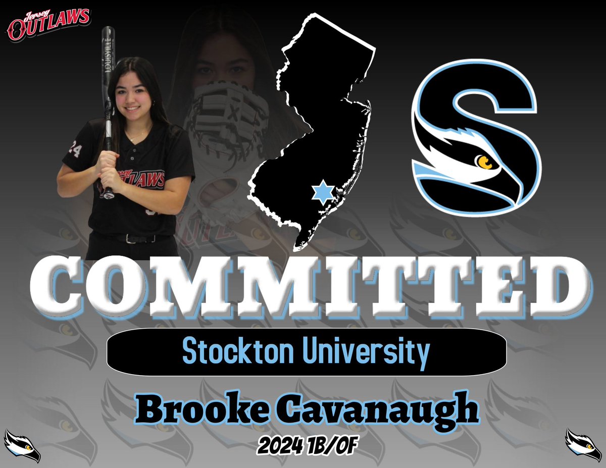 outlaws18ucav's tweet photo. Commitment Alert: Jersey Outlaws Cavanaugh is pleased to announce our newest commit, 2024 1B/OF Brooke Cavanaugh to D-3 Stockton University. Congrats Brooke! The Ospreys are adding an explosive bat to their lineup! @bcavanaugh2024 @StocktonSofball @JOutlawsEvents https://t.co/3cyOoCogpY