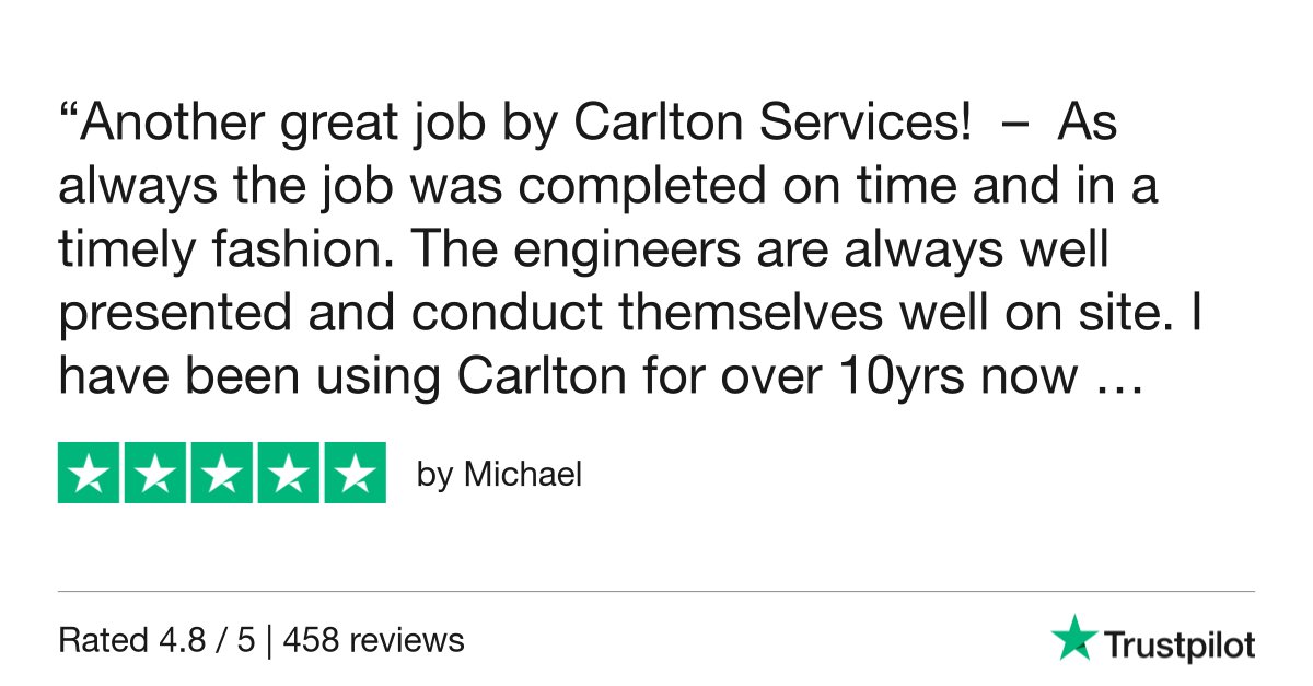 CarltonServices's tweet photo. Check out our 5-star review on Trustpilot! https://t.co/dxecVdRgop https://t.co/nrRDkWcHqJ