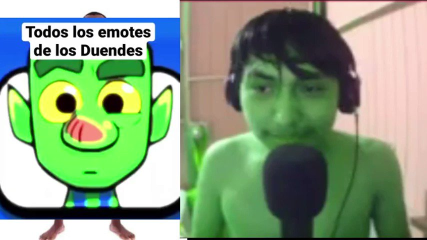 RvGeru's tweet photo. Ojala follar con yajorsito en su forma de duende de clash royale https://t.co/klkkSJtCyz