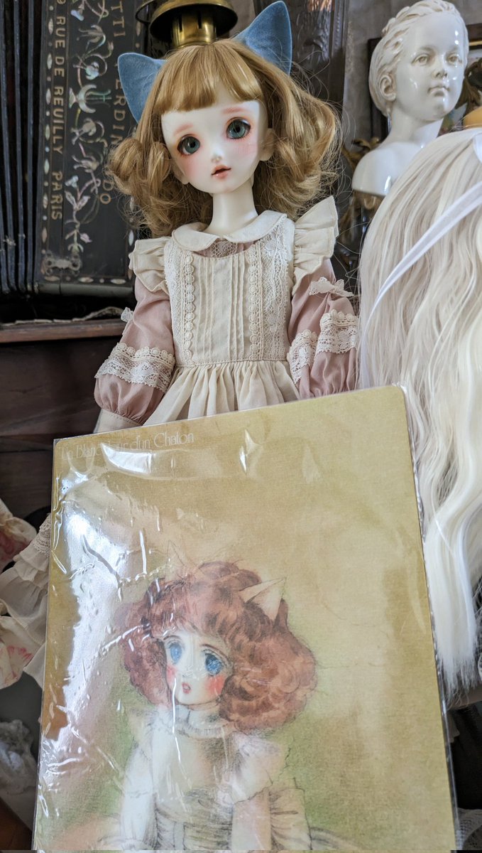 28Natural's tweet image. 撮影が遅くなりましたが、ancienne様（@ancienne_sk ）より「チビねこの子ども服」をオーダーさせて頂きました🐾
漫画からそのまま抜け出してきたかのようで満足です🤣ありがとう御座います🙌
#綿の国星　#チビねこ　#ancienne