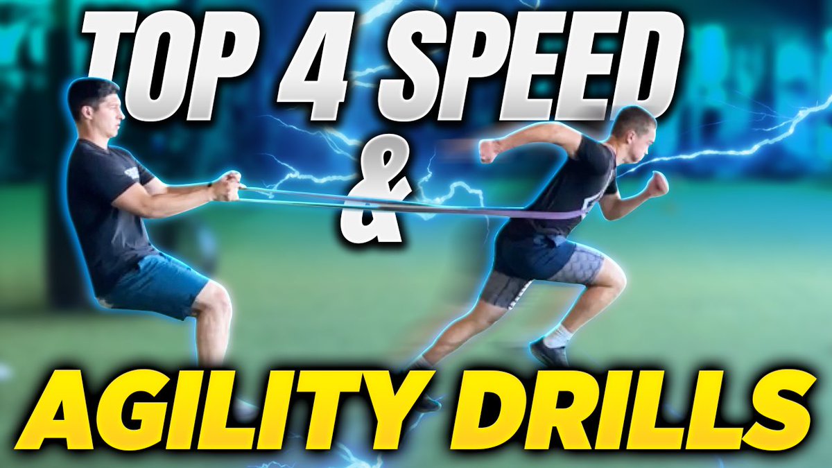 Top 4 Speed &amp; Agility Drills
youtu.be/t4CVfe_ErHQ