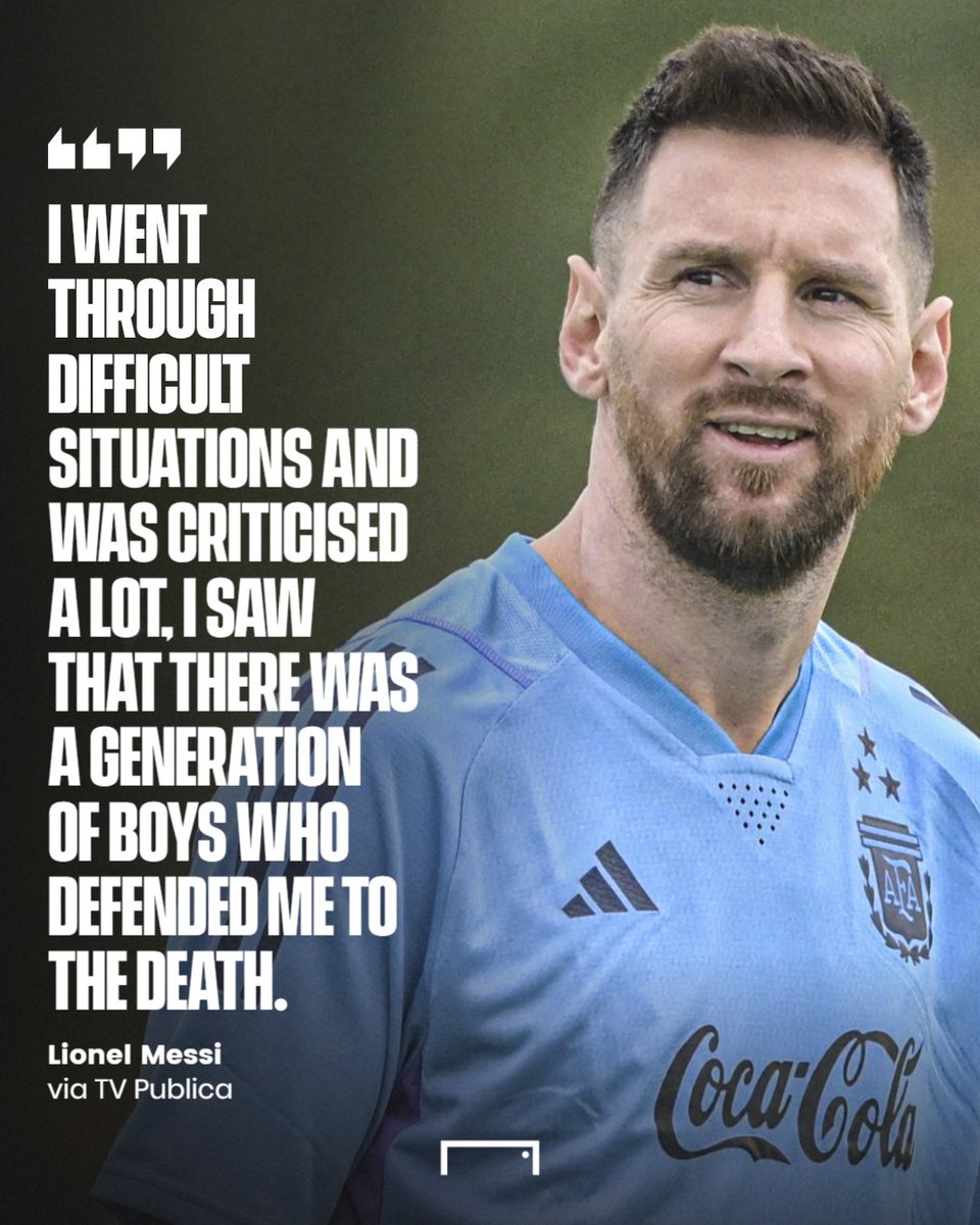 Lionel Messi is grateful for his loyal fans 🥺