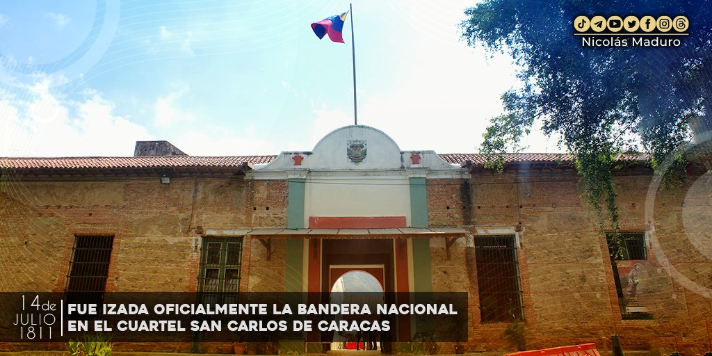 Siempre en lo más alto, tremolando al viento, nuestra Bandera Nacional nos recuerda el orgullo y la honra de ser hijas e hijos de la Patria gloriosa, forjada con el valor y el sacrificio de un Pueblo indómito que nació para ser libre.