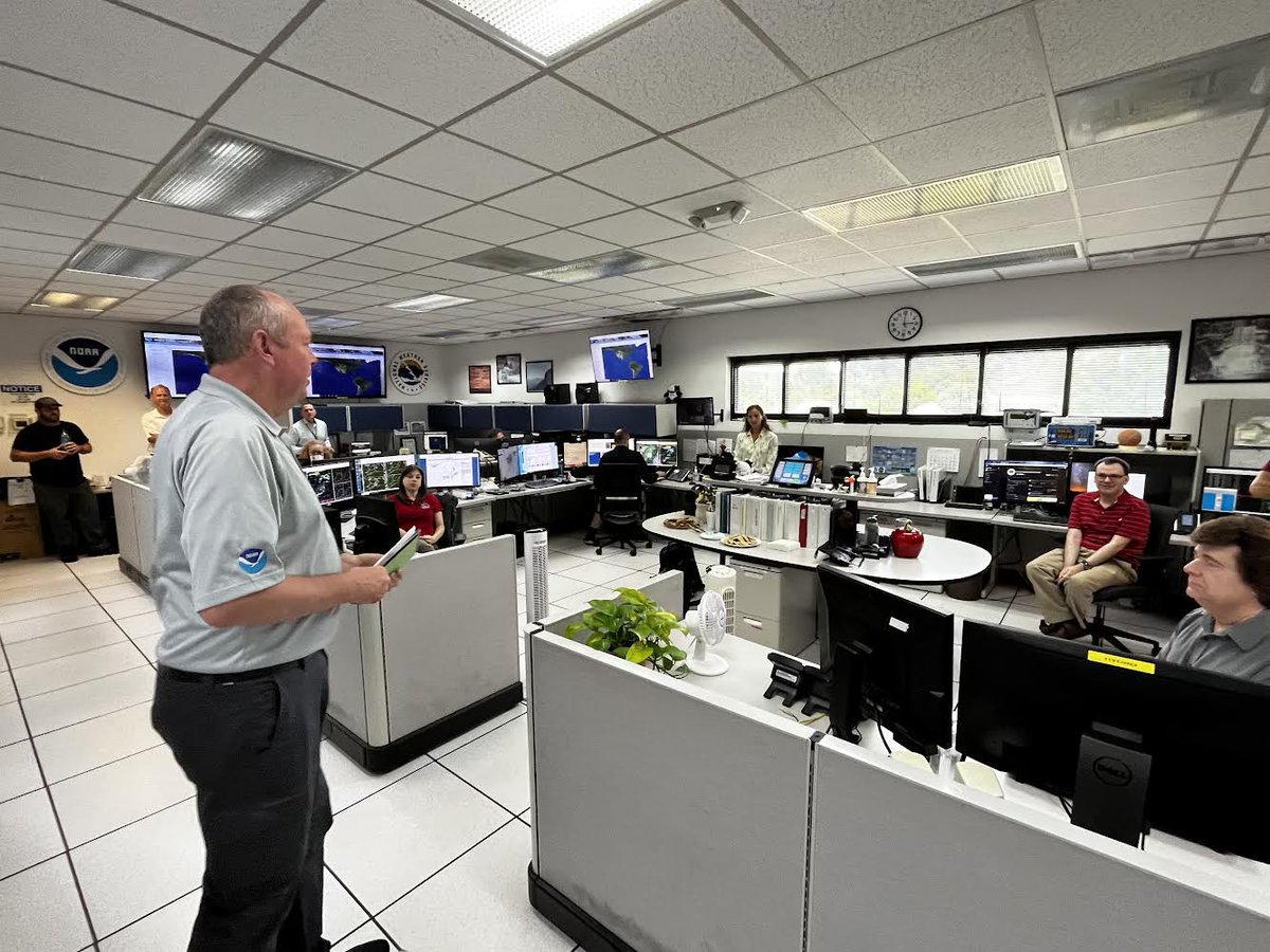 wx4keg's tweet photo. So humbled to continue my visits to @NWS offices @NWSBoston @NWSJacksonMS @NWSBlacksburg @NWSNERFC over last few weeks. With the flooding, heat, fires, and severe weather across the country, I’m fully committed to continue Our People first priority as they save lives 24/7. https://t.co/I9Kt8Nn9Z7