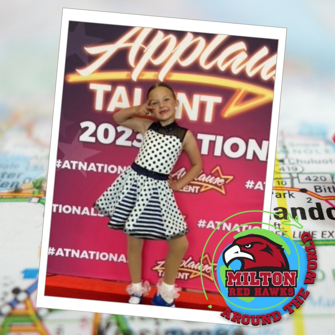 #RedHawksAroundTheWorld - Harmony Red Hawk Caroline traveled to Charleston, South Carolina earlier this summer. When not competing at a dance competition, she enjoyed playing on the beach, swimming, and collecting sea shells. Looks like a fantastic time Caroline!