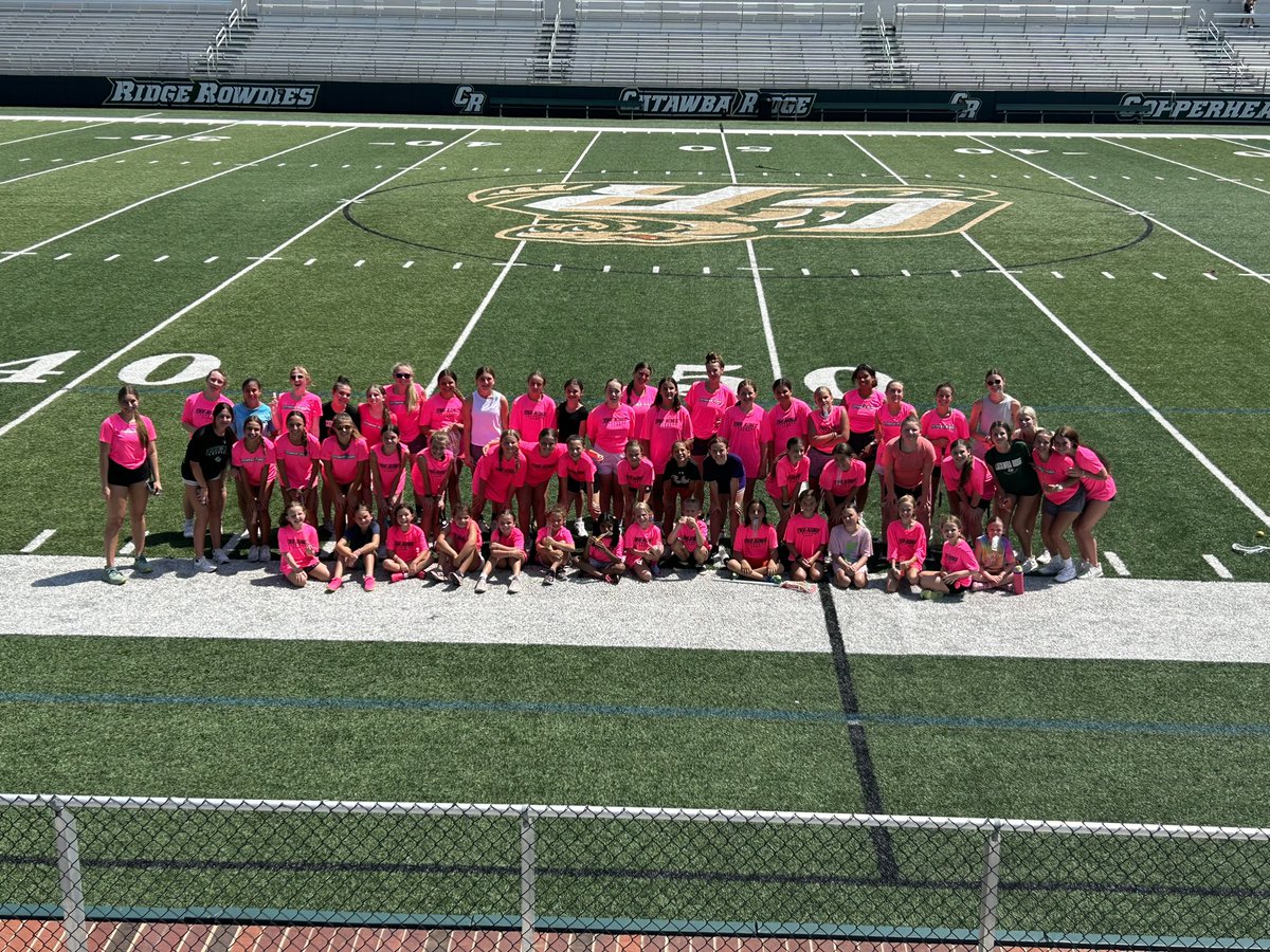 That’s a wrap for 2023 CRHS Kids WLax camp. Keep a
Stick on your hand! #CRHSwlax #2023camp