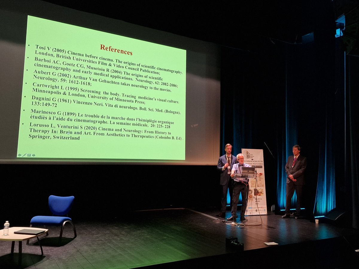 Day 4 of the #ISHNRennes2023 meeting. A full day of symposia : 'Neurology & Edvard Munch', a @PharmHist   joint symposium on pharmacology (with BSHP president Chris Duffin), 'Electricity & the brain'  and 'Neurology in Early Cinema'.