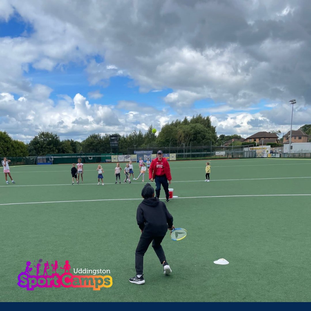 UddingstonSC's tweet photo. Another great week at Uddingston Sports Camps!

The children have been having great fun getting to try out all the different sports and make new friends!

Remember to bring weather appropriate clothing, a water bottle and have sun cream on before arriving for any eventuality! https://t.co/URJWPEM6tr