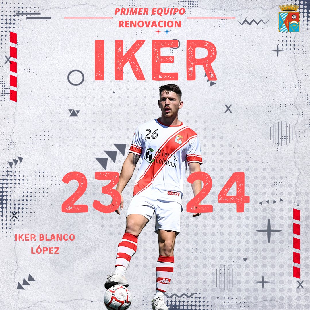 adcolmenarviejo's tweet photo. 🤍❤️🤍 | 𝑶𝑭𝑰𝑪𝑰𝑨𝑳

✅ 𝐑𝐄𝐍𝐎𝐕𝐀𝐂𝐈𝐎𝐍
👤 Iker Blanco López (Iker) renueva con la #ADCV
Iker seguirá siendo uno de los líderes en defensa y continuará consolidando su papel de "infranqueable" en el nuevo equipo de @Peponlcortijo

#ADColmenarViejo 🔝💯
#SienteADCV 💪🔴⚪ https://t.co/gNry9xBnV3