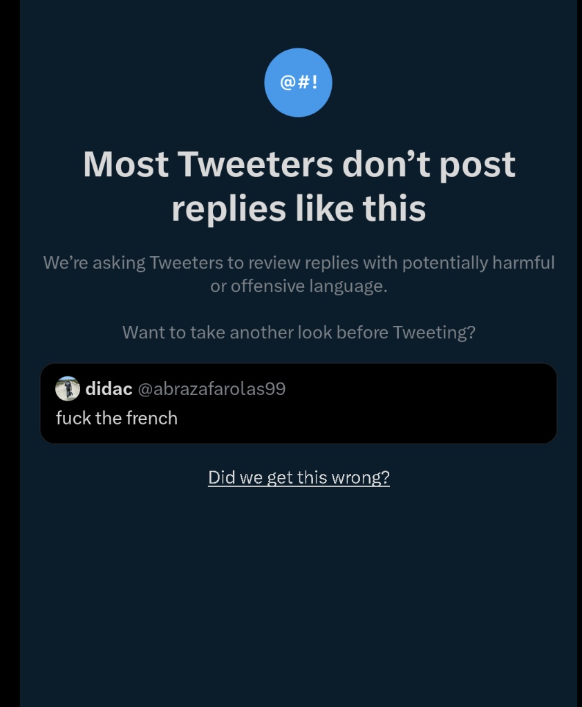 abrazafarolas99's tweet photo. nice free speech @elonmusk https://t.co/1R8eHoS8I0