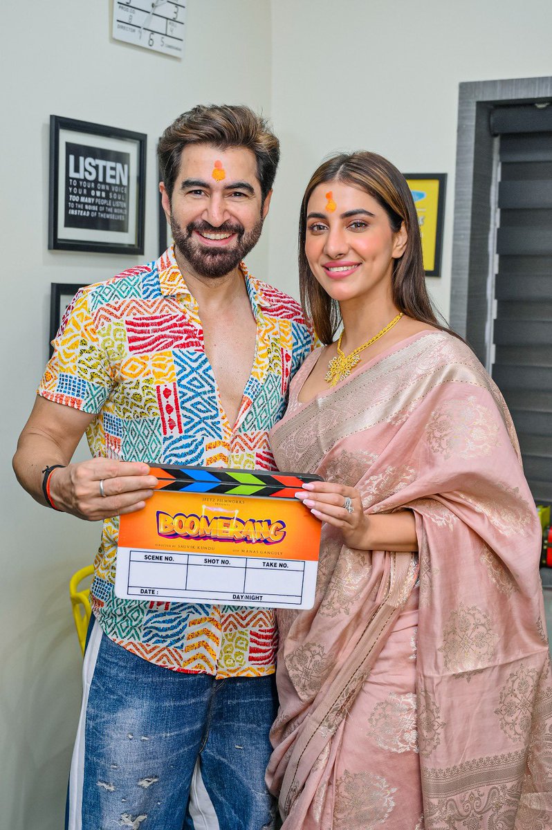 jeet30's tweet photo. #Boomerang Muhurat today…
Will start filming soon. https://t.co/JvP3mY4ouU