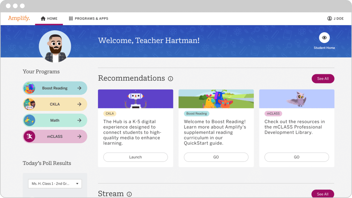 monica_vincent's tweet photo. Tier I #Reading Instruction, Universal Screening and Intervention, and Personalized Learning on ONE platform.

So excited for K-5 Teachers in Pennsylvania to see the new @amplify platform!

#CKLA #mCLASS #DIBELS #MTSS #RTI #BoostReading #intervention #scienceofreading #HB998 #SOR https://t.co/5UjFzd0eqi