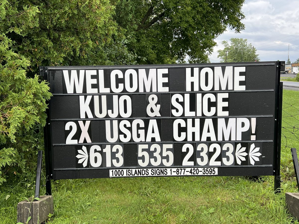 Back to back. Thanks <a href="/CedarGlen1/">Cedar Glen Golf</a> 🇨🇦 #TeamTitleist <a href="/TitleistCA/">TitleistCA</a> <a href="/FootJoy/">FootJoy</a> <a href="/sundogeyewear/">Sundog Eyewear</a> <a href="/Jimbo_Slice_88/">Slice</a>