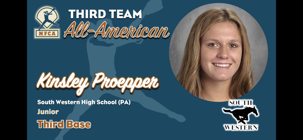 kinsleyproepper's tweet photo. So honored to be named 3rd Team All American! Thank you to all of my coaches, teammates, family, and friends for helping me grow into the person and player I am today. All glory to God cuz I wouldn’t be where or who I am without him. 
https://t.co/idohSXqRl3 https://t.co/RYvFp3OVdC