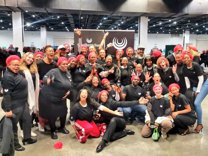 Together we rise: in support of Rise Against Hunger at Sandton Convention Centre, 44 Southern Sun Volunteers prepped, weighed and sealed 47 boxes comprising 1,700 nourishing meals in 67 minutes as part of 168,000 meals packed for distribution to under-resourced school children