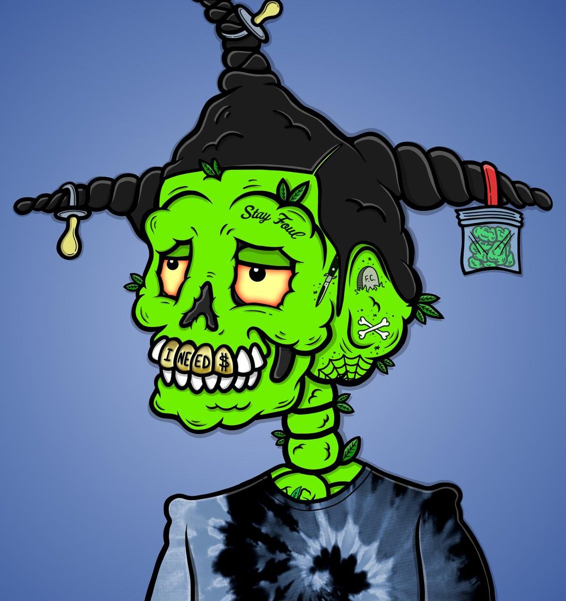 killnickchill's tweet photo. 💥MEGA FOUL FRIDAY GIVEAWAY!💥

💥4 Crackpotz, 4 Winners, 4 fuckin real💥

To Enter:
💥Follow @WhoTFisUncleSam @KrimeFyter @dark_gedi & @MrCooperCNFT 
💥Like & Retweet this shit
💥Tag some budz

⏰ 72 HOURS ⏰

 💥⬇️MINT LIVE AF⬇️💥
https://t.co/kUKqb8Ul46