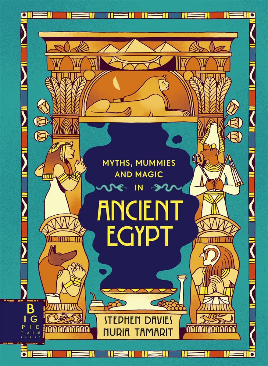 sahelsteve's tweet photo. Did I mention that our new book contains a mythic map of Ancient Egypt? #AncientEgypt #mythology #map #edutwitter #ks2 https://t.co/B6H7vg2lm2