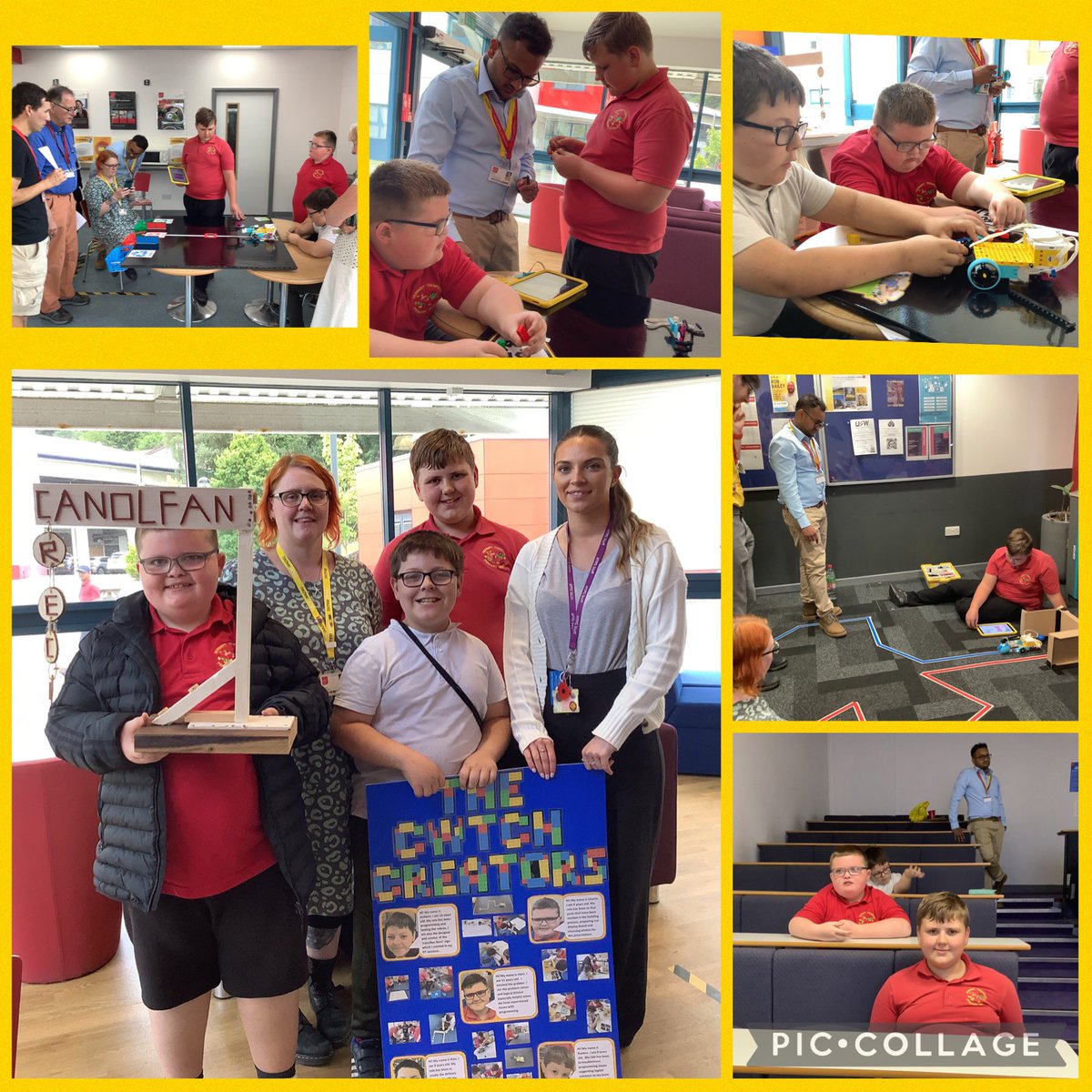 HTPSMrs_Pullin's tweet photo. So so proud of the boys, they worked so hard to programme and build a Lego robot, enter and win the competition! They have learnt so much through this amazing yet challenging experience, thank you @LauraRo80601428. Definitely one for the memories @Technocamps 🏆 https://t.co/H7Ao06A5cy