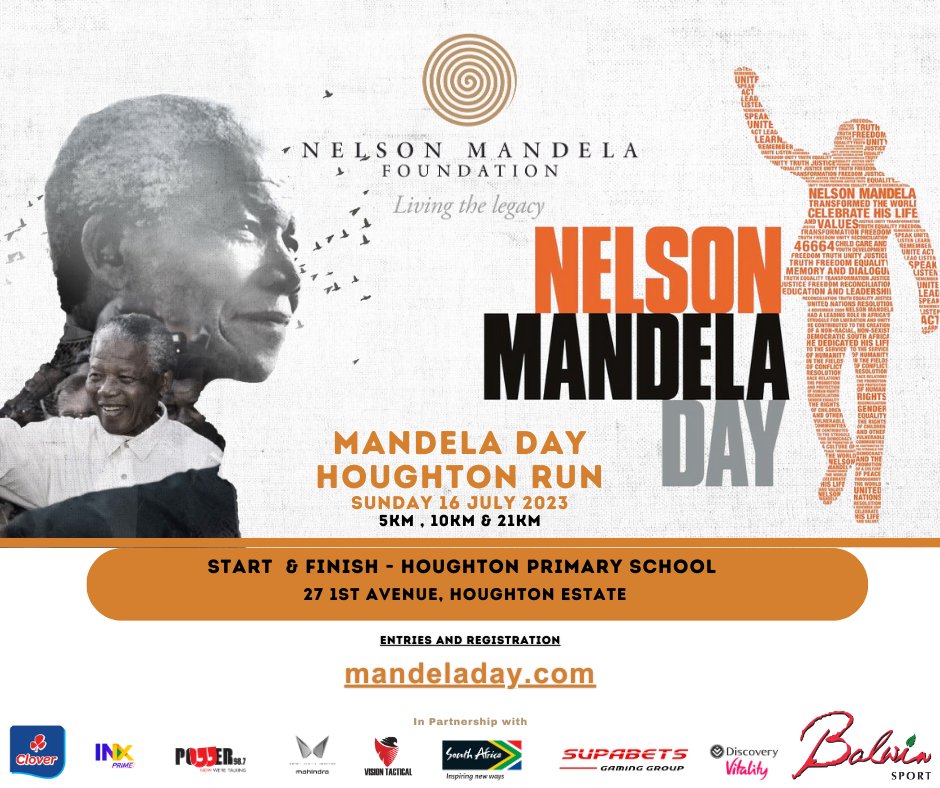 BalwinProp's tweet photo. Are you ready? The #MandelaDay Houghton Run takes place at Houghton Primary School this Sunday! Register here: https://t.co/UOOy2orYjj https://t.co/obNqMTJpgC