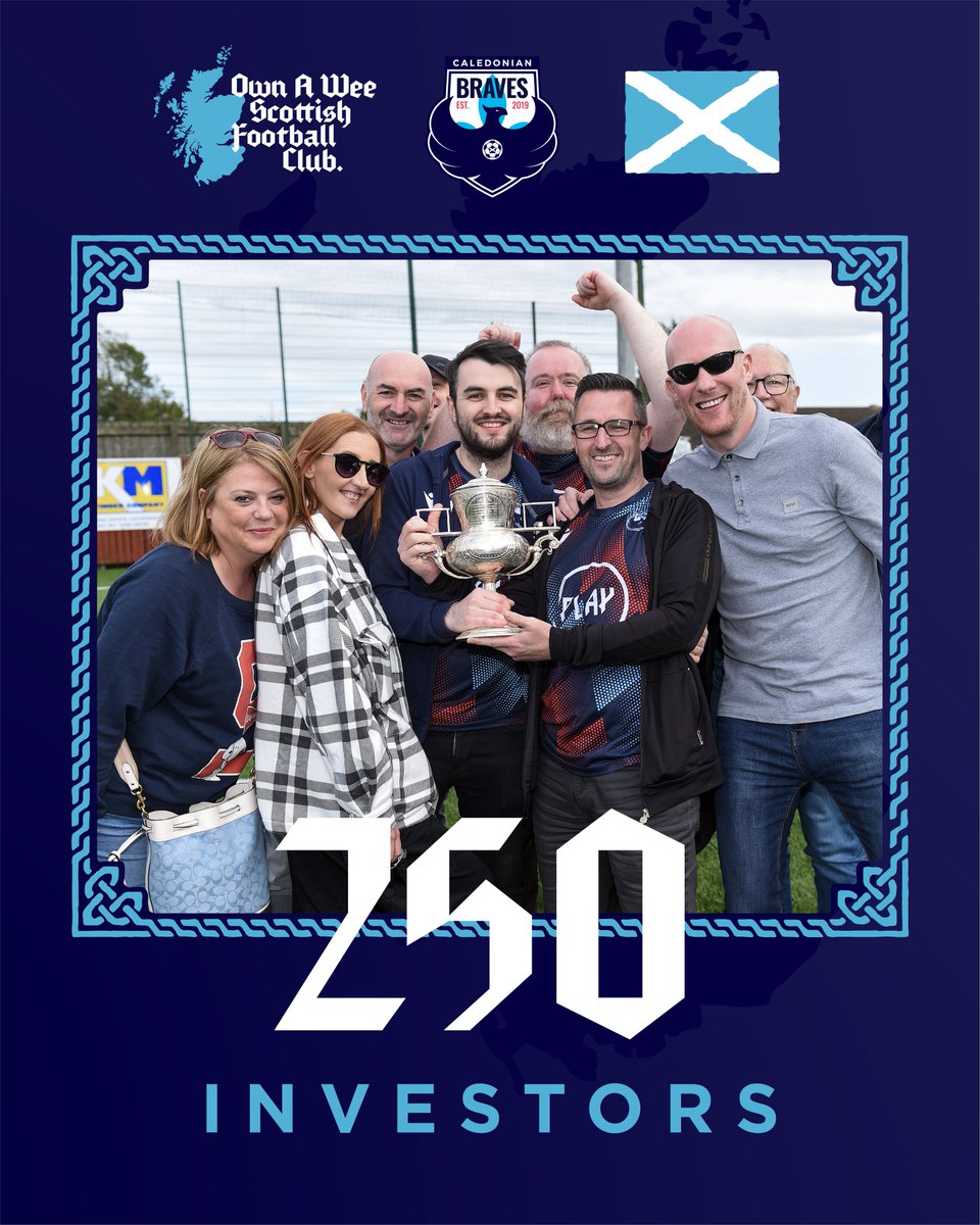 Over 250 fans are now the proud owners of a wee Scottish football club!

Join the movement: wefunder.com/cbfc/