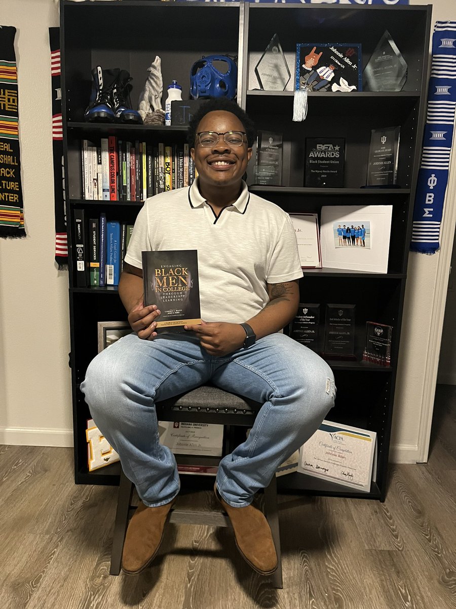 JohnnieLAllenJr's tweet image. Excited to announce that I am featured as a chapter author in a new book, Engaging Black Men in College Through Leadership Learning. Available from @InfoAgePub here:  infoagepub.com/products/Engag…
 and Amazon: tinyurl.com/mrx4f2u4 🔥💪🏾 Truly grateful for this opportunity! 🙏🏾