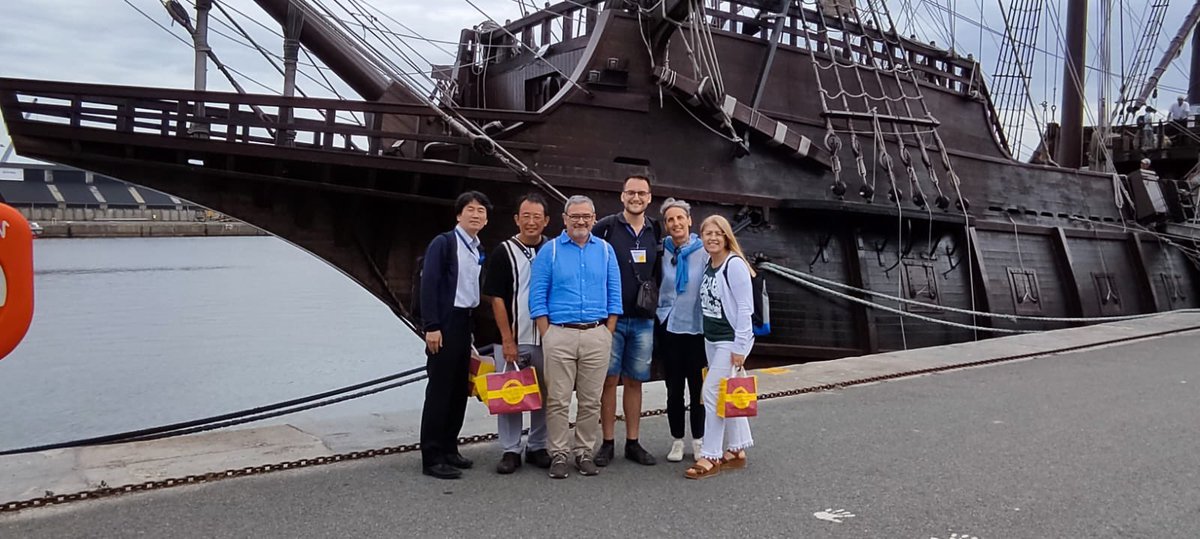 AlbertoLanfran3's tweet photo. Another amazing adventure! Many thanks to prof. Alcaraz for giving us the opportunity to share our results and for organising this wonderful @IMeBoron17 conference! We enjoyed amazing locations and spent unforgettable moments with our friends! https://t.co/L2ZL9ghZ6L