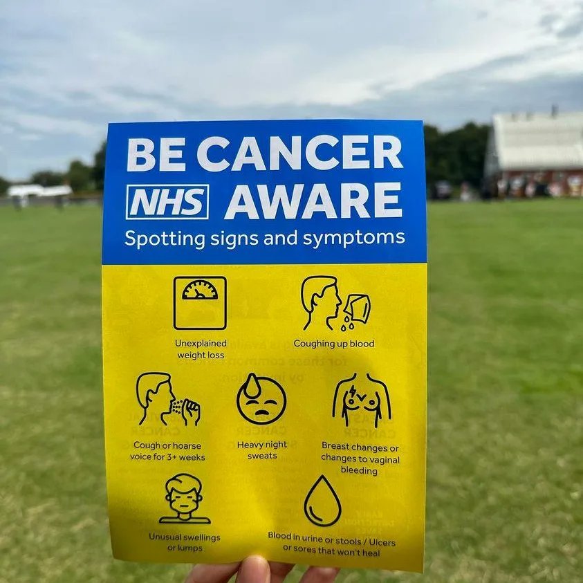 Last Sunday the team were invited to the Windrush Carribean Cup at Highfield Rangers. It was great to meet so many people and spread the word on cancer awareness and early symptoms!