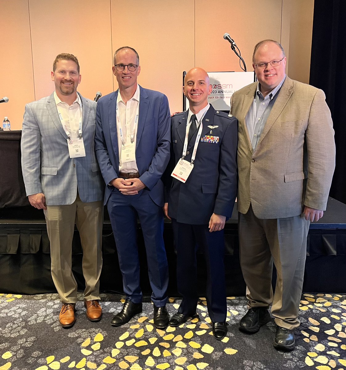 AndrewSheeanMD's tweet image. What an honor to join @VolkerMusahl @DrKrych and Dr Flanigan to discuss all things #meniscus repair during ICL 208 this morning at @AOSSM_SportsMed Annual Meeting. #savethemeniscus #AOSSM2023