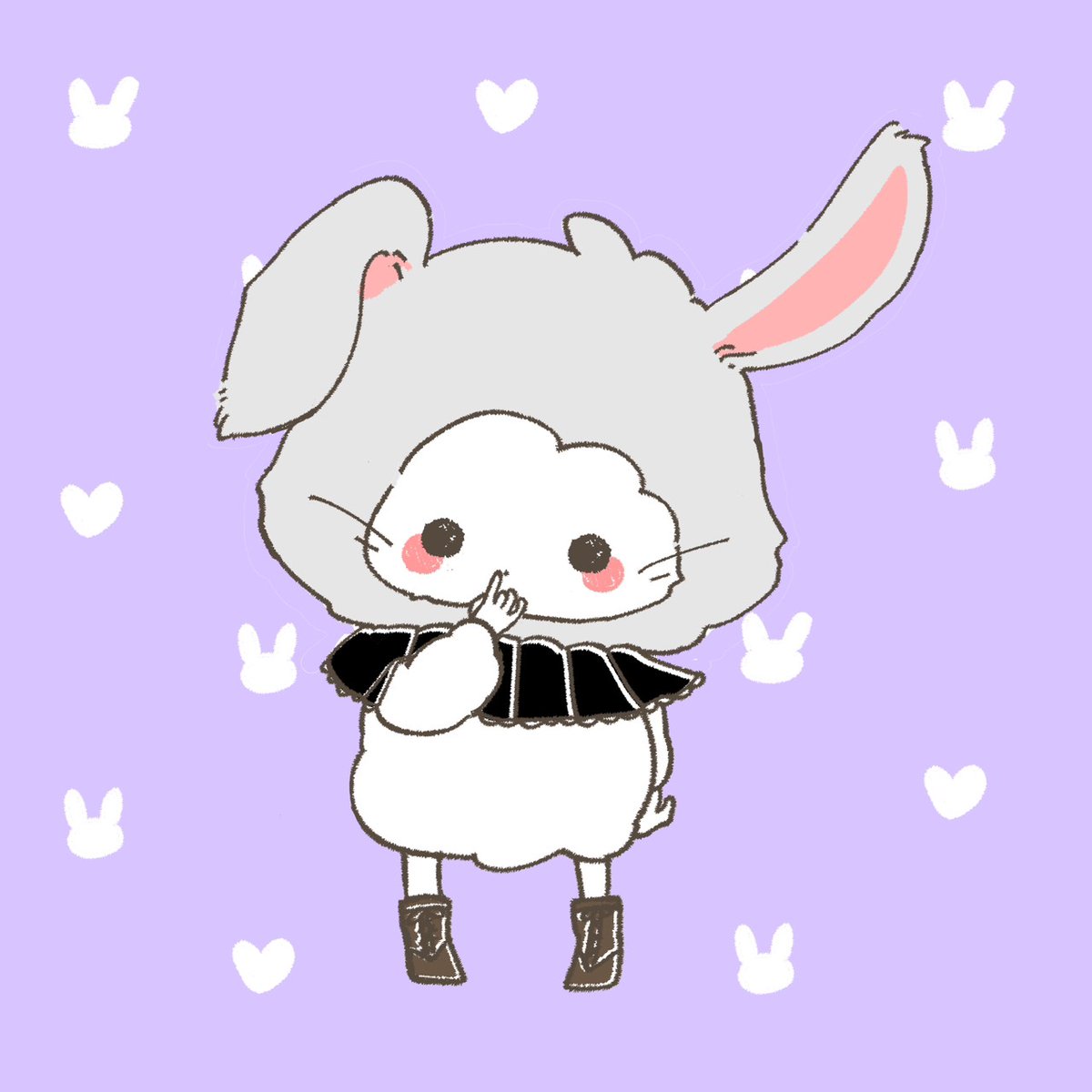 しろちゃんうさぎ🐰💜

#イラスト #illustlation #ゆるキャラ #絵描きさんと繋がりたい  #イラスト好きな人と繋がりたい #うさぎ