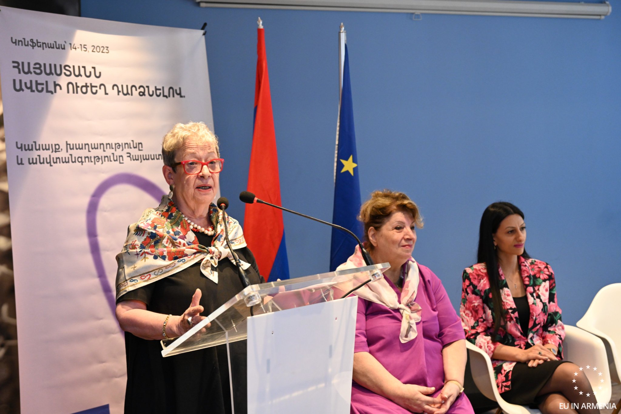 EU Armenia on Twitter "🇪🇺🇦🇲On 14/07 awiktorin made a speech at a conference ‘Making