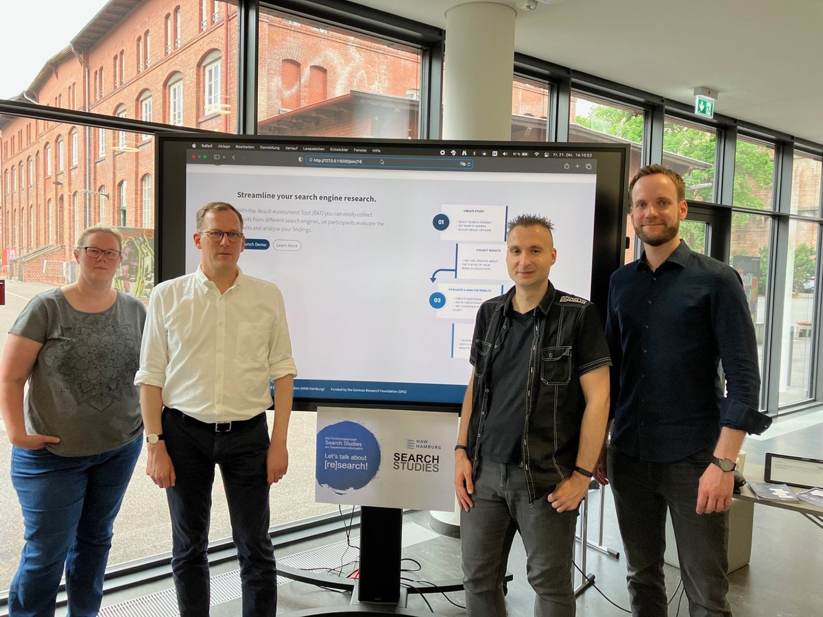 Visit us at Rundgang Finkenau. Try out our RAT demo.
#searchstudies  #rundgang #finkenau #hawhamburg #rat #resultassessmenttool #ratsoftware