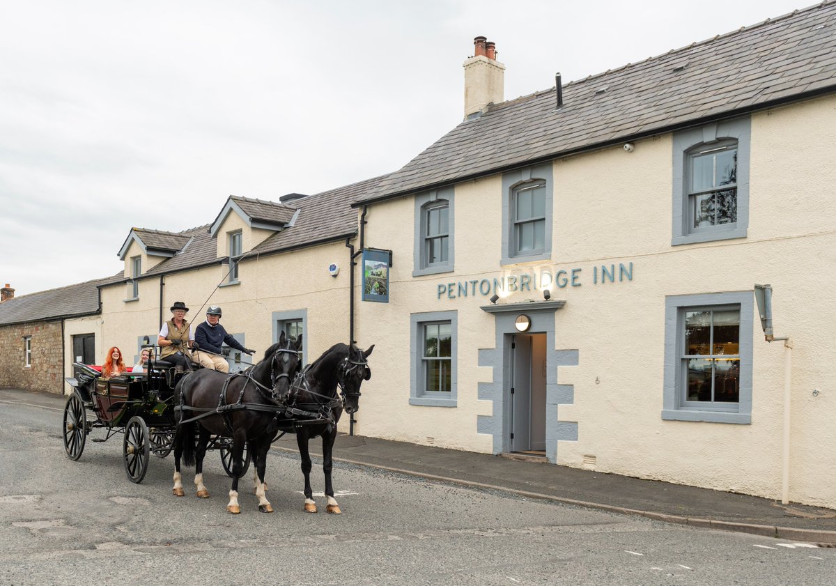 NetherbyHall's tweet image. Have you heard about our horse-drawn carriage rides to the Michelin-starred Pentonbridge Inn?

Our Ride and Dine carriage ride experience follows a four-and-a-half mile scenic route on country roads to this exquisite fine dining restaurant-with-rooms.

netherbyhall.co.uk/summer-2023-ex…